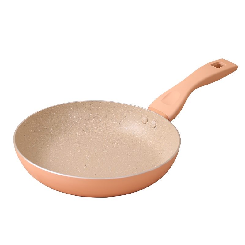 乐扣乐扣(LOCK&LOCK)平底不粘锅锅燃气灶煤气炉适用牛排专用煎蛋煎饼锅煎锅 CAF2415LPIK 24cm