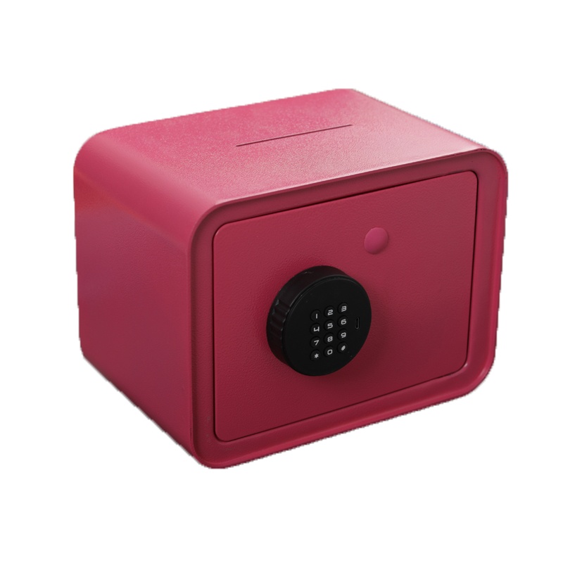 古达存钱罐不可取儿童密码储蓄罐网红大人用家用大容量只进不出储钱罐_新款黑色保险箱存钱罐