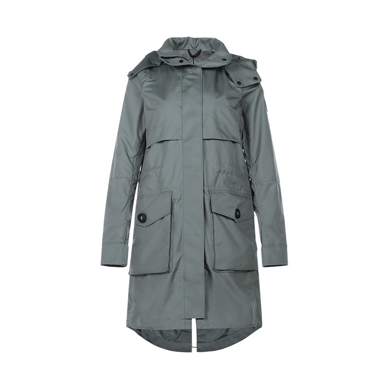 CANADA GOOSE 加拿大鹅 女士 聚酯纤维CAVALRY连帽风衣外套 2409L
