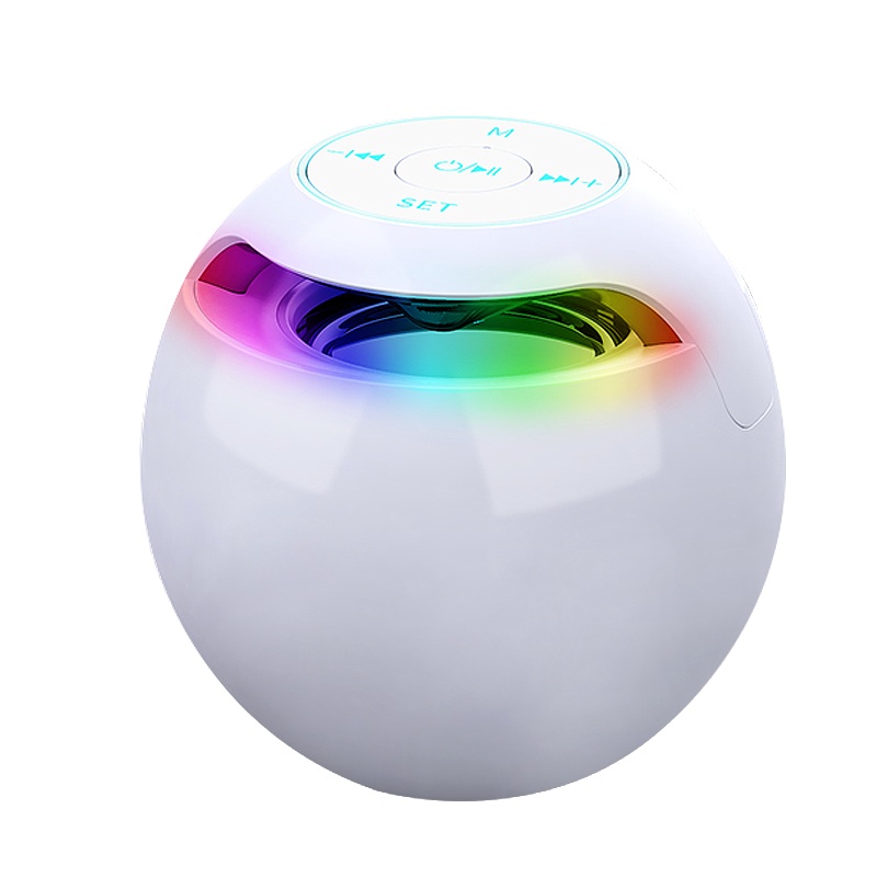 风悦G90蓝牙音箱无线笔记本电脑低音炮迷你小音响TF插卡收款播报大音量立体声便携车载 标准版 白色