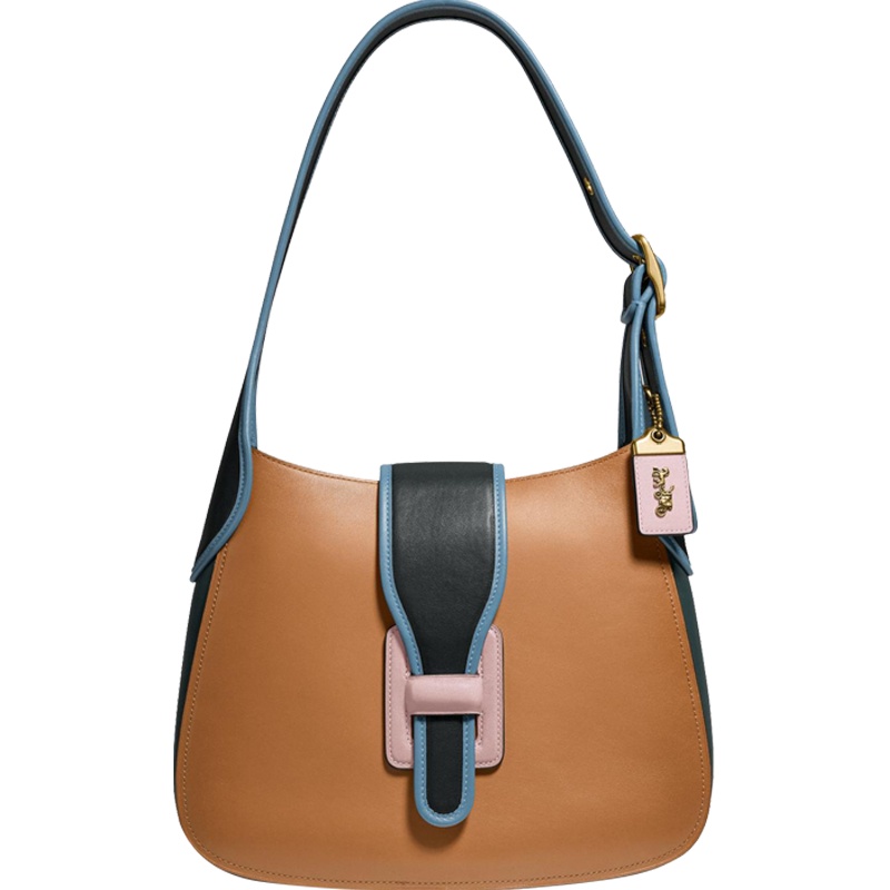 【预定】COACH/蔻驰 Hobo 单肩包 拼色 89173 31*25*9CM