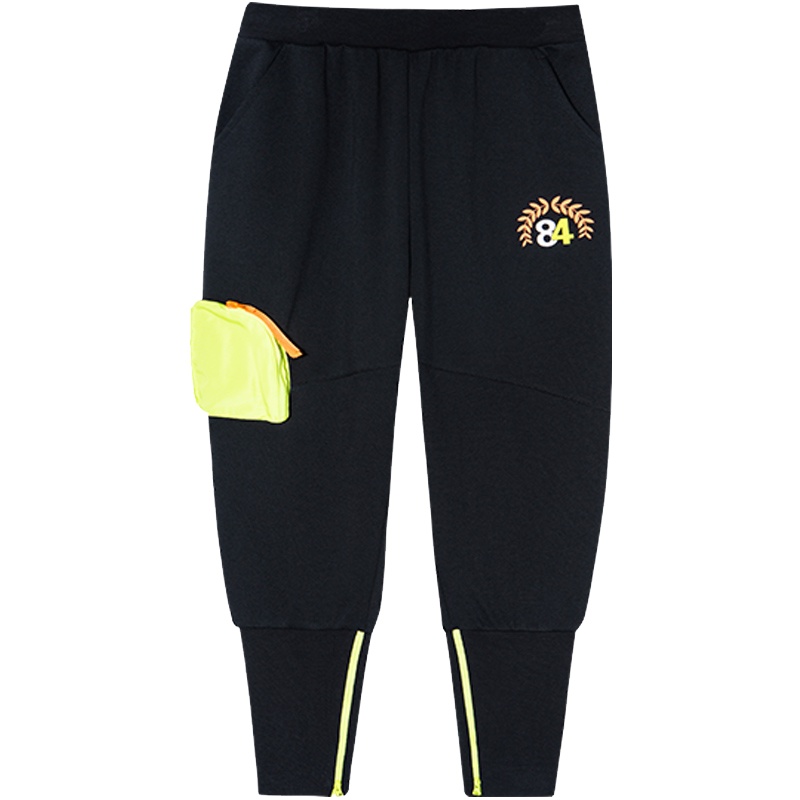 ANTA安踏儿童旗舰店 少年顽家纽约走秀款男童装针织运动长裤中大童2020年春季新款