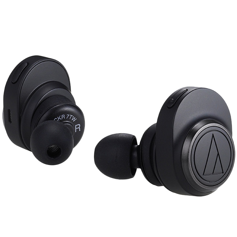 铁三角(audio-technica)ATH-CKR7TW 入耳式真无线耳机 黑色