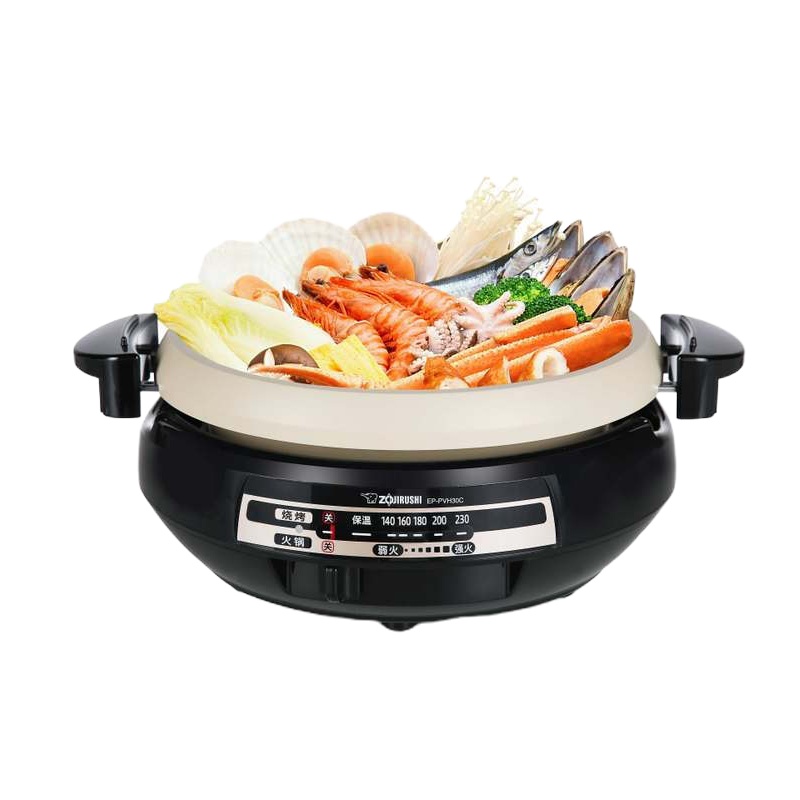 象印(ZO JIRUSHI)多用途锅EP-PVH30C 单个装