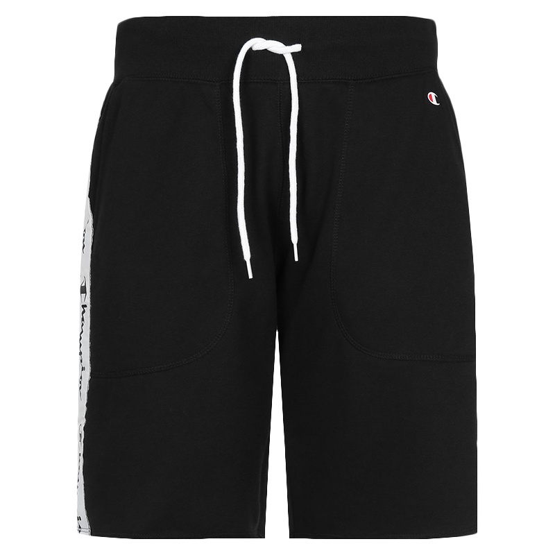 [直营]Champion冠军 潮牌 男士侧边字母印花短裤 男士休闲裤 213019
