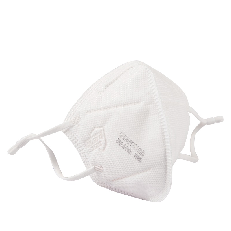 彩虹(RAINBOW)儿童防护口罩 KN95防护口罩苏宁自营 舒适透气 耳戴式5片装