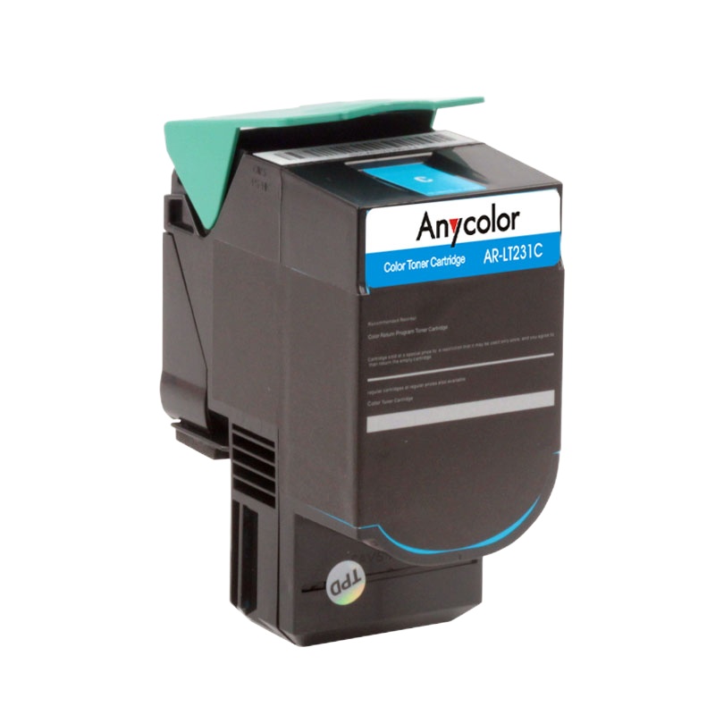 欣彩(Anycolor)LT231C1粉盒(专业版)AR-LT231C蓝色墨粉筒适用联想CS2310N CS3310DN