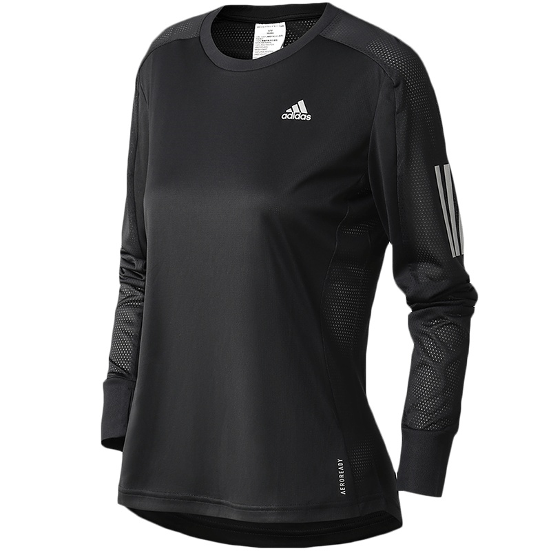 阿迪达斯女服长袖T恤跑步健身训练休闲运动服GL7984