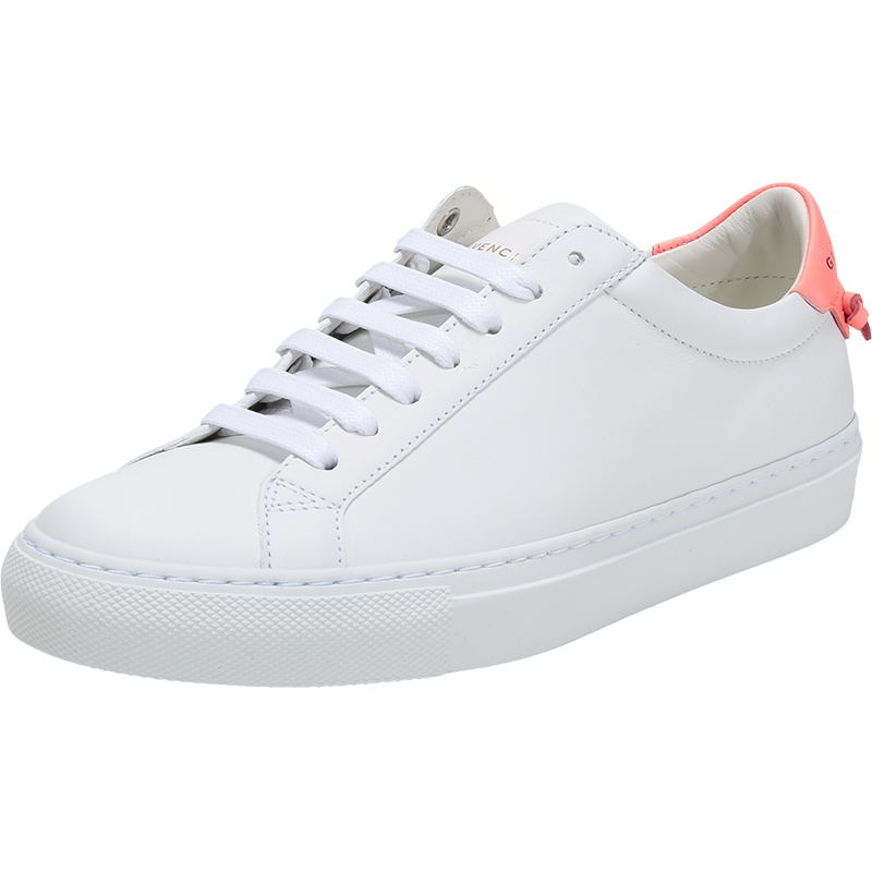 GIVENCHY 纪梵希 女士牛皮系带休闲鞋板鞋小白鞋 BE0003E0TW