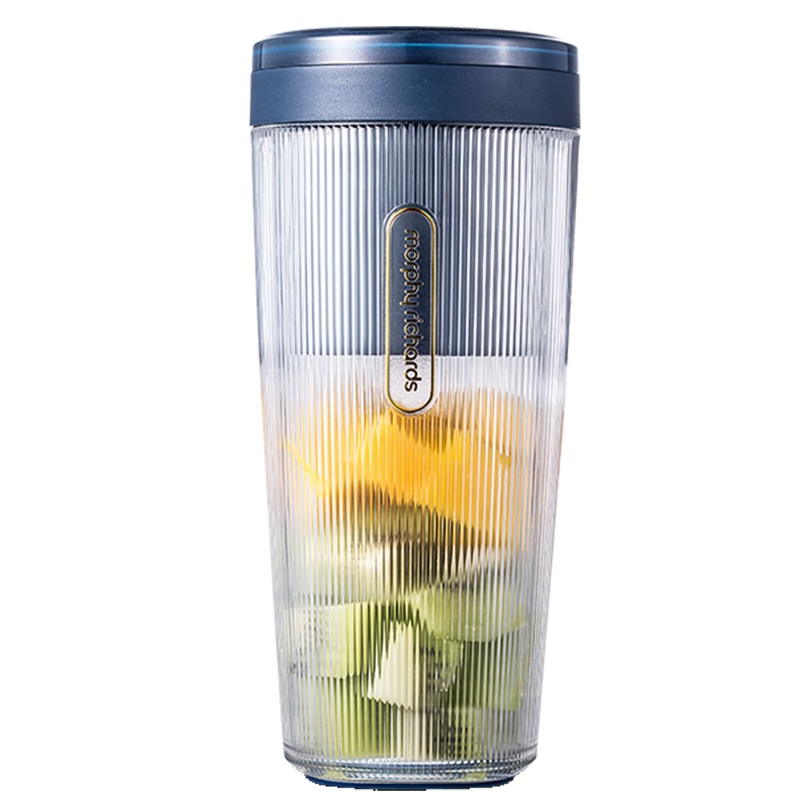 摩飞榨汁杯家用水果迷你小型果汁杯电动便携式炸果汁机无线榨汁机 MR9800琉金蓝