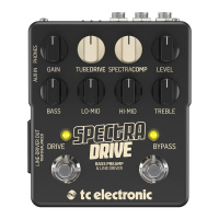 TC Electronic SPECTRADRIVE 贝司前级过载单块效果器