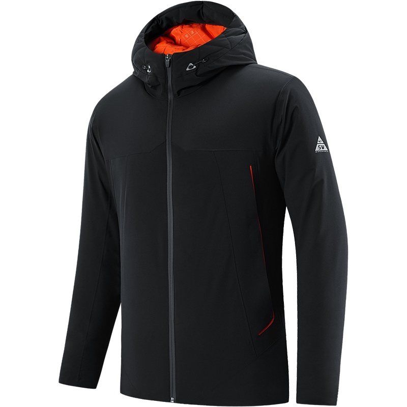 七匹狼羽绒服男士短款冬季2019新款青年连帽运动休闲外套男装加厚