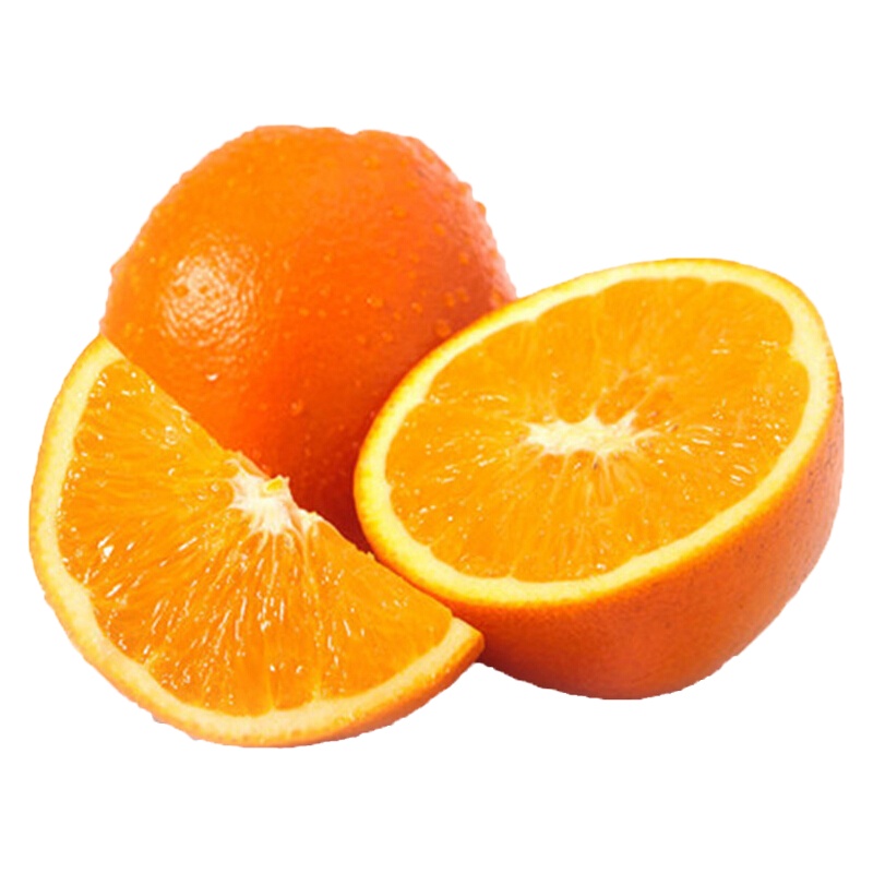 五个农民 [苏宁自有品牌]江西赣南脐橙5斤大果(单果80-90mm) 新鲜橙子生鲜 赣州甜橙酸甜可口