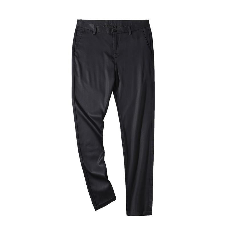 恒源祥男士休闲裤2020夏季直筒裤长裤中腰商务休闲男裤子