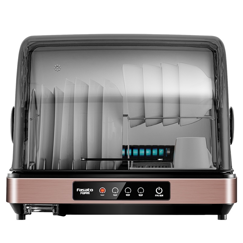 凡萨帝(fasato)ZTD-30消毒柜家用小型台式紫外线碗柜机迷你桌面厨房餐具碗筷沥水