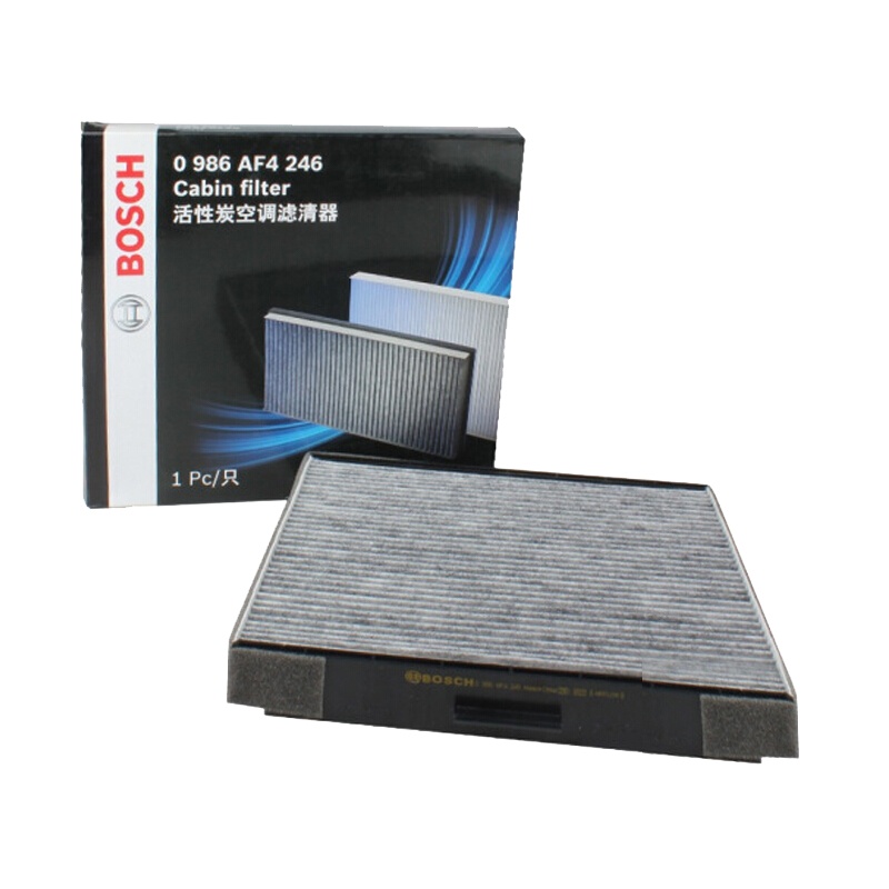 博世(BOSCH)双效防PM2.5空调滤清器0986AF4246(现代伊兰特VI1.6i/1.8i/进口现代美佳1.6/
