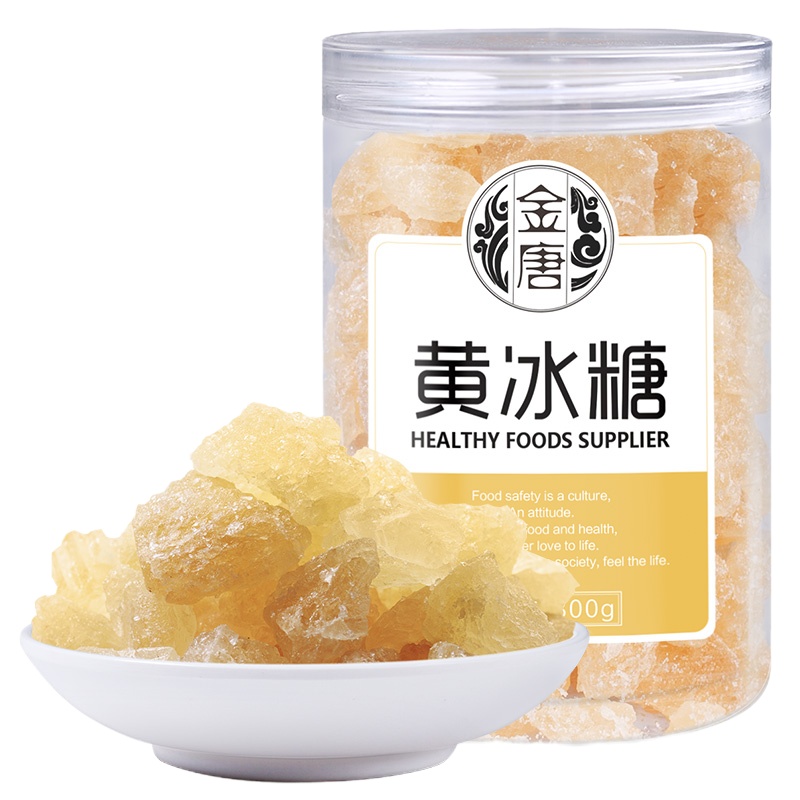 金唐 黄冰糖块 300g*3罐