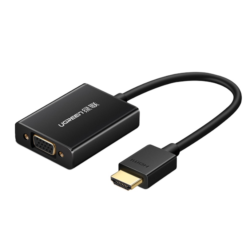 绿联 CZ HDMI/VGA转接线 40248[带音频 扁平]