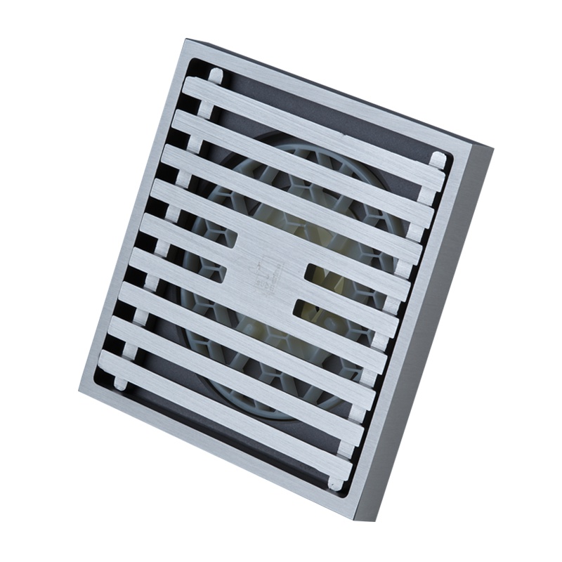 潜水艇(Submarine) LTK40-10 铜拉丝面超薄地漏40管/50管通用