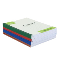 齐心(COMIX) 无线装订本 A5 60页笔记本 软抄本 记事本 C4505 单本价格