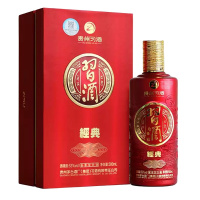 习酒 53度习酒经典 酱香型 经典红 500mlx6瓶