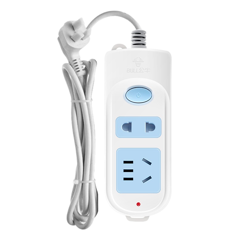 公牛GN-612 新国标插座 2位总控全长1.8米