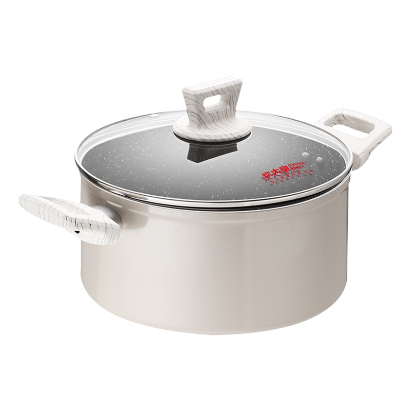 炊大皇象牙白不粘汤锅22 TG22XY
