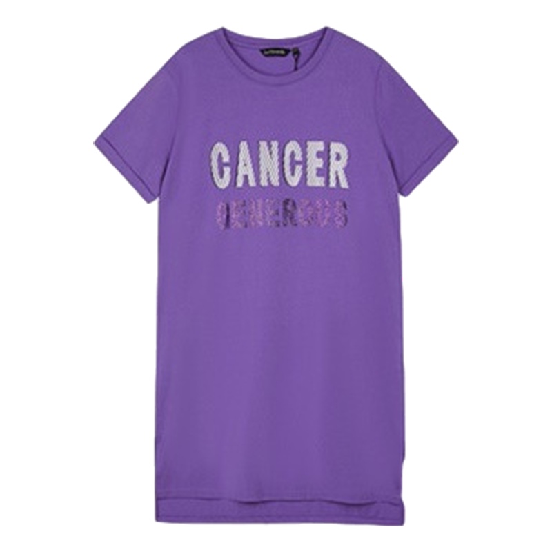 拉夏贝尔夏季女装韩版T恤学生短袖字母印花百搭简约休闲圆领上衣