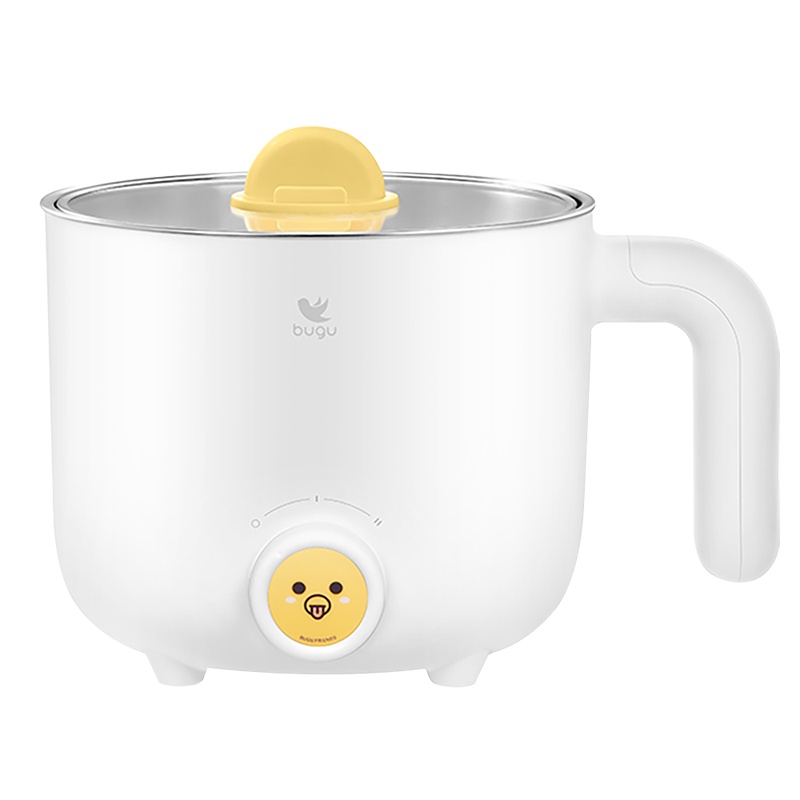 布谷(BUGU)多用途锅多功能电热电煮锅小火锅电热杯宿舍小锅煮面泡面锅小煮锅不锈钢 BG-SP21