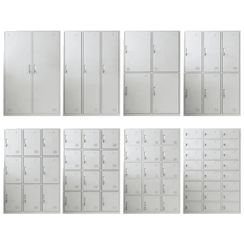 订制员工铁皮更衣柜多门带锁储物柜文件柜