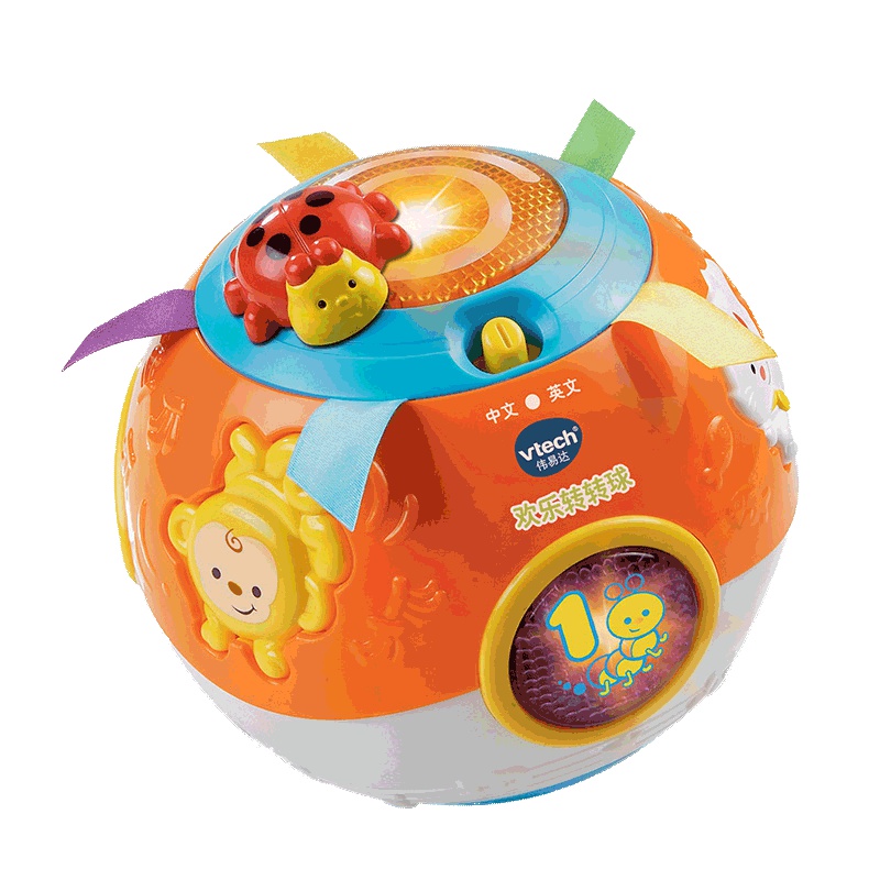 [苏宁自营]伟易达(Vtech)欢乐转转球 婴幼儿宝宝学数字学爬行声光早教益智玩具