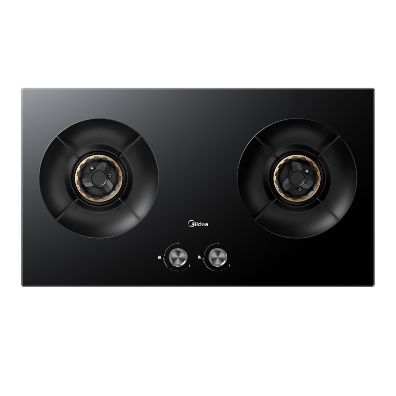 美的(Midea)Q83 一级能效5.2KW 大火力 70%热效率燃气灶台式嵌入式两用易清洁童锁保护燃气灶 天然气