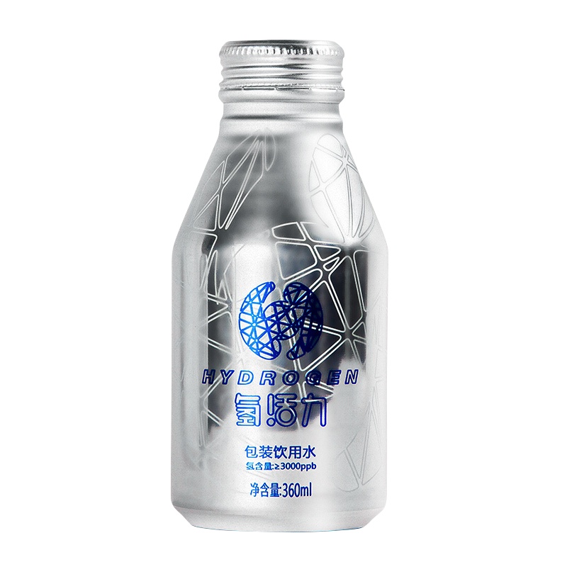 氢活力 水素水12瓶/箱 富氢水矿泉水 氢含量3000ppb 来自太白山的优质水源