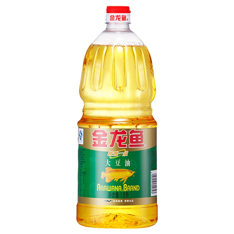 金龙鱼 大豆油精炼一级 1.8L口味清香 新老包装随机发货