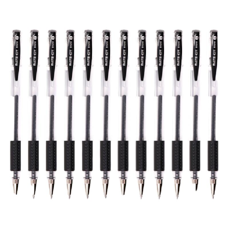 晨光Q7(1*12只)中性笔 12支/盒 黑色 交行专属(停用)