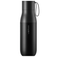 荣耀智能保温杯女高档316不锈钢提醒喝水杯子男定制刻字吉米有品R1黑色支持HUAWEI HiLink