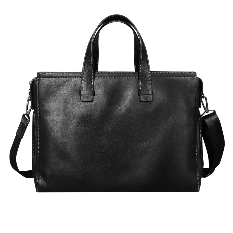 【顺丰配送】男包手提包真皮商务休闲公务包男士单肩包斜挎包头层牛皮公文包男