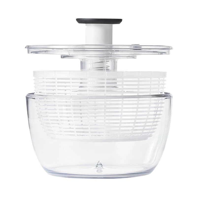 【向往生活同款】奥秀(OXO) 果蔬清洗脱水机 沥水器 沙拉甩干机一键开启自动脱水 大号 其他厨房小工具