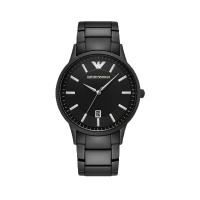 阿玛尼（EMPORIO ARMANI）手表 时尚商务休闲男士石英手表