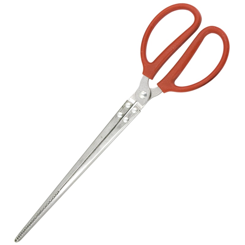 海斯迪克 gnjz-109 垃圾钳垃圾夹 厂房垃圾钳子纸片夹 塑料柄把手控鱼器垃圾钳子拾物夹 52cm直口