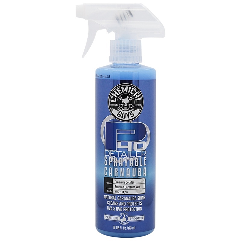 化学小子 P40喷蜡 新车蜡养护蜡液体蜡细小划痕手喷蜡一喷一擦即可上蜡汽车用品473毫升