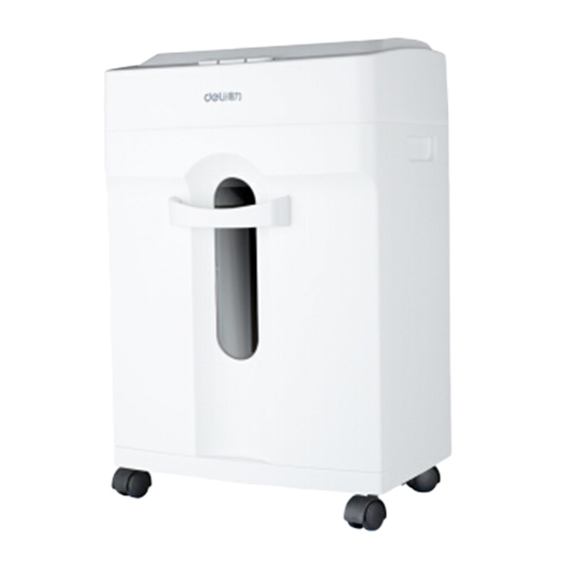 得力 (deli)9920碎纸机,四级保密碎纸机 白色 9920