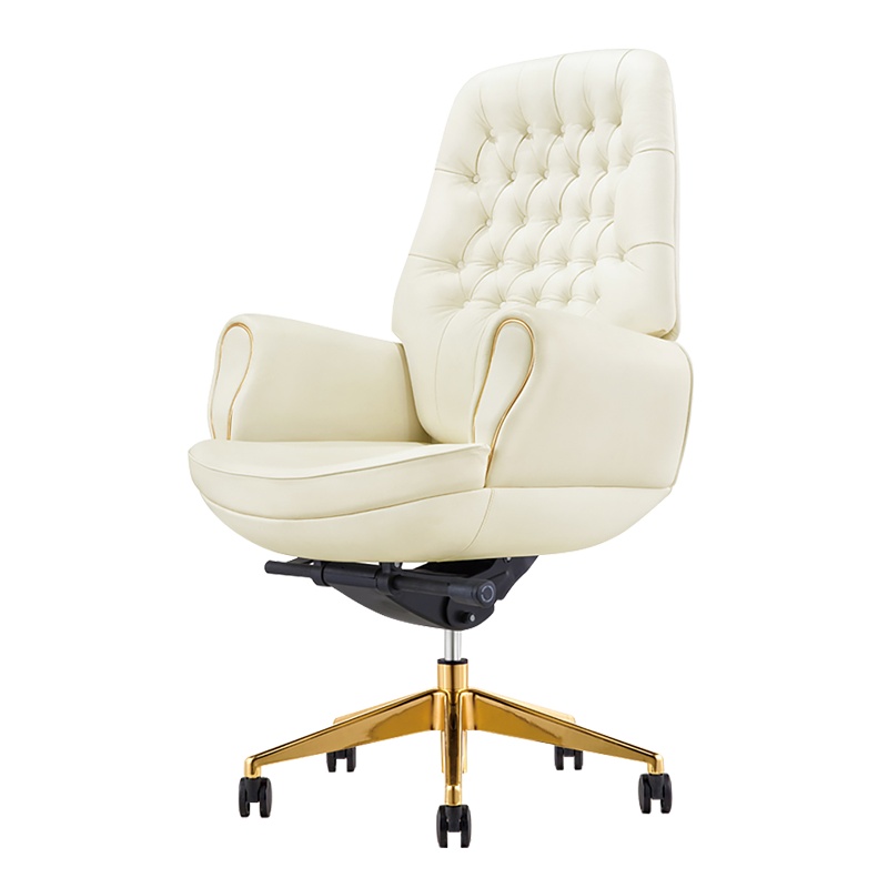 【红心家居】简约电脑椅西皮办公椅老板椅旋转升降多功能椅