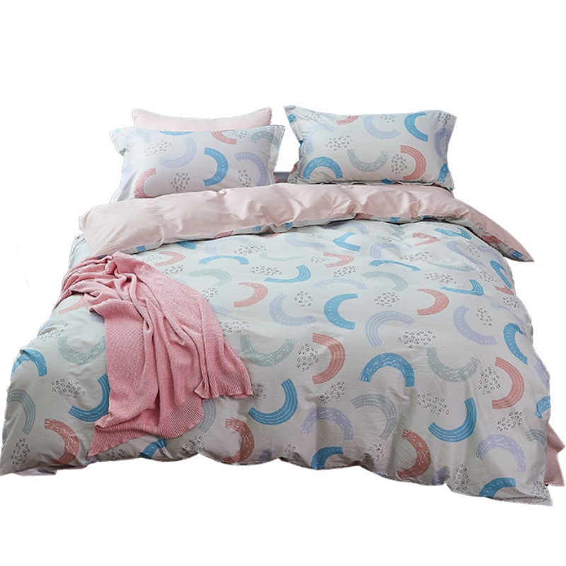 恒源祥半圆主义全棉印花四件套