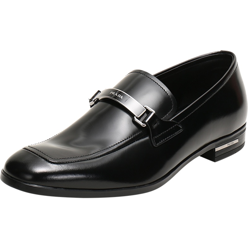 PRADA 普拉达 男款牛皮商务皮鞋乐福鞋 2DB183 P39 F G000