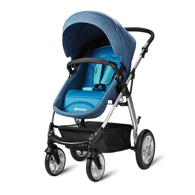 美国BABY TREND 婴儿推车可坐可躺 小轻便折叠高景观新生双向避震 可承重15KG 重9.1KG 适用年龄0-3岁