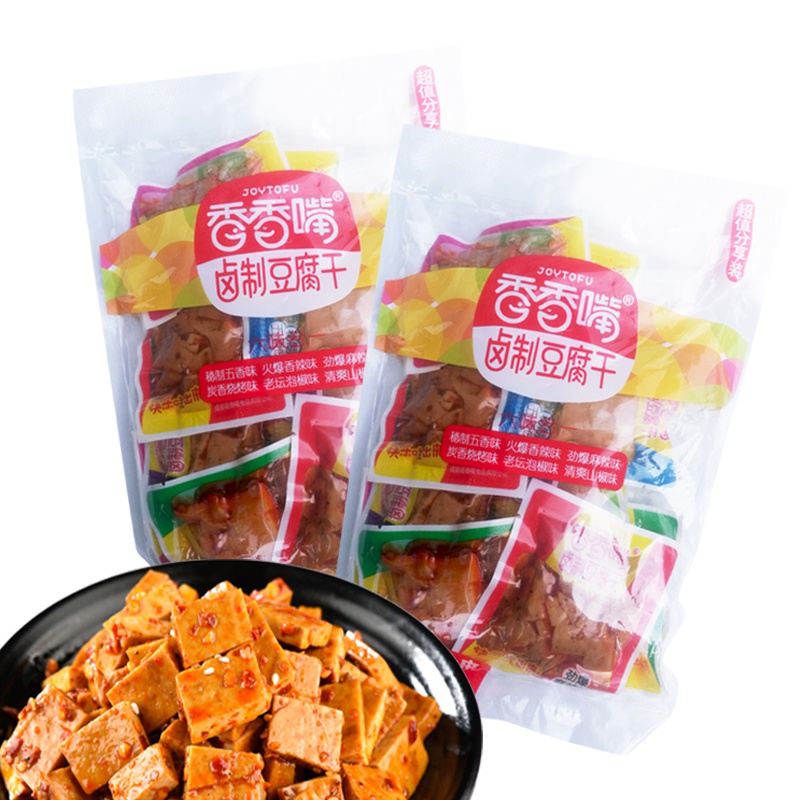 香香嘴卤制豆腐干分享装350g