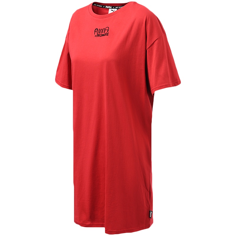 PUMA黑标女装 MR DOODLE T-SHIRT DRESS运动服休闲连衣裙