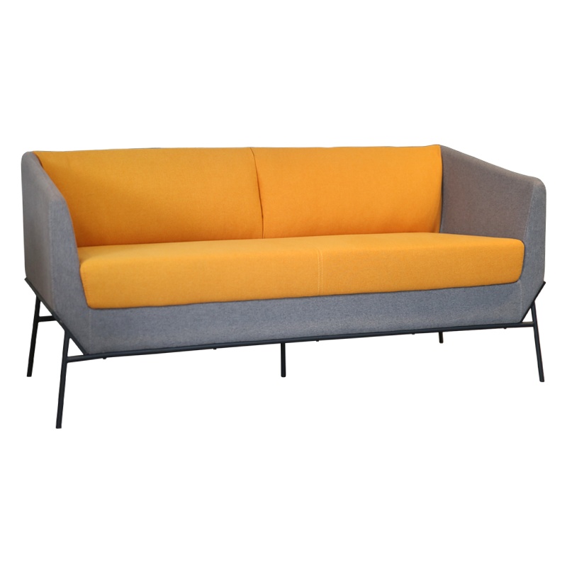 办公沙发简易会客接待室单人位布艺沙发三人位