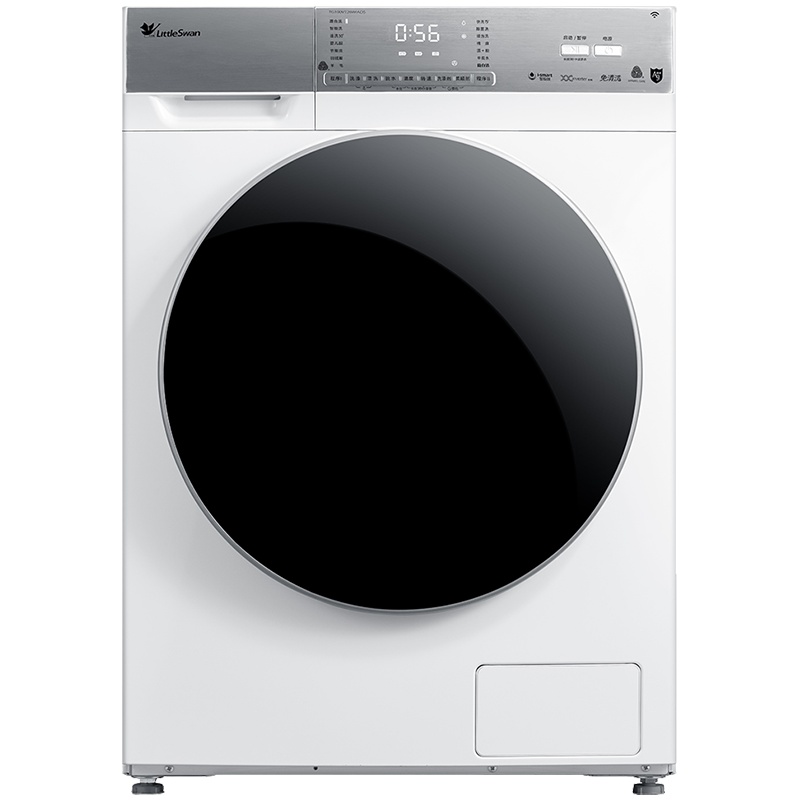 小天鹅(LittleSwan) TG100VT26WIAD5 10公斤全自动滚筒 变频洗衣机 智能家电 银离子除菌